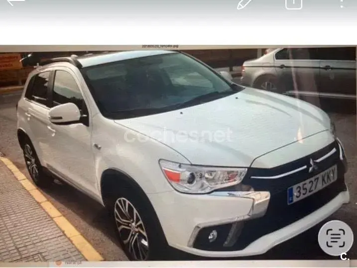 Usado Mitsubishi ASX Motion 117 CV (86 kW) 2018 Blanco SUV