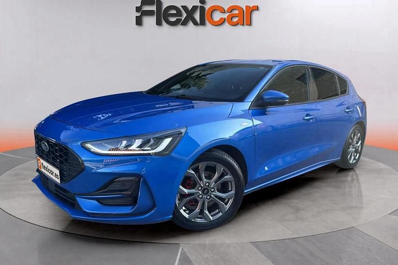 Usado Ford Focus ST-Line X 125 CV (91 kW) 2023 Azul Berlina
