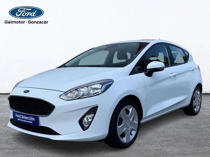 Blanco Usado 2019 Ford Fiesta Trend+ Utilitario | 12.900 € (Precio justo) - Imagen 1/4