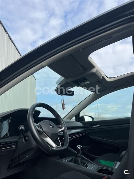 Usado VW Golf VII Style 150 CV (110 kW) 2021 Negro Utilitario