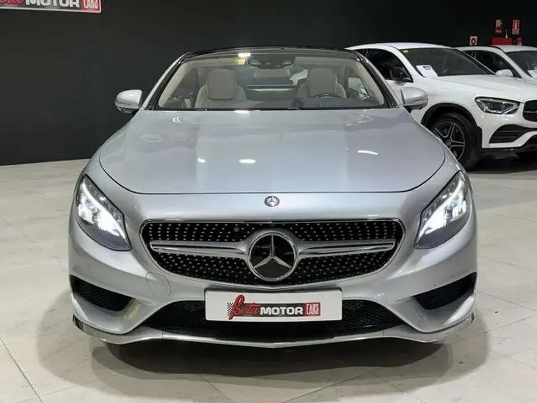 Usado Mercedes S500 455 CV (334 kW) 2016 Gris Berlina