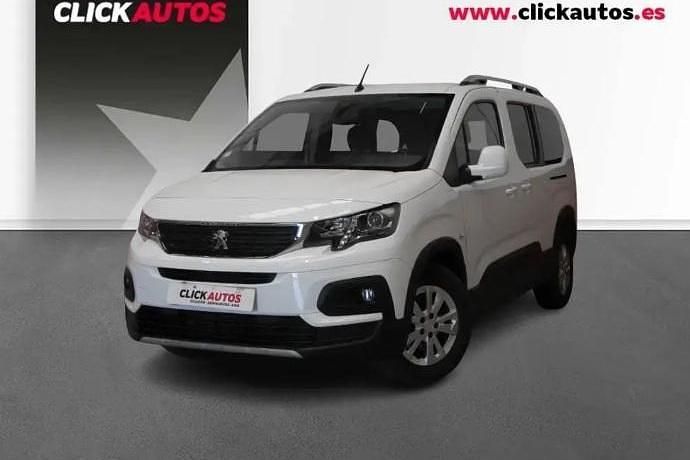 Usado Peugeot Rifter Allure 100 CV (73 kW) 2021 Negro Monovolumen