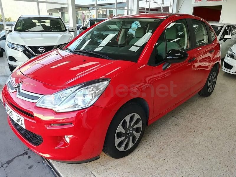 Usado Citroën C3 Live 75 CV (55 kW) 2016 Rojo Berlina