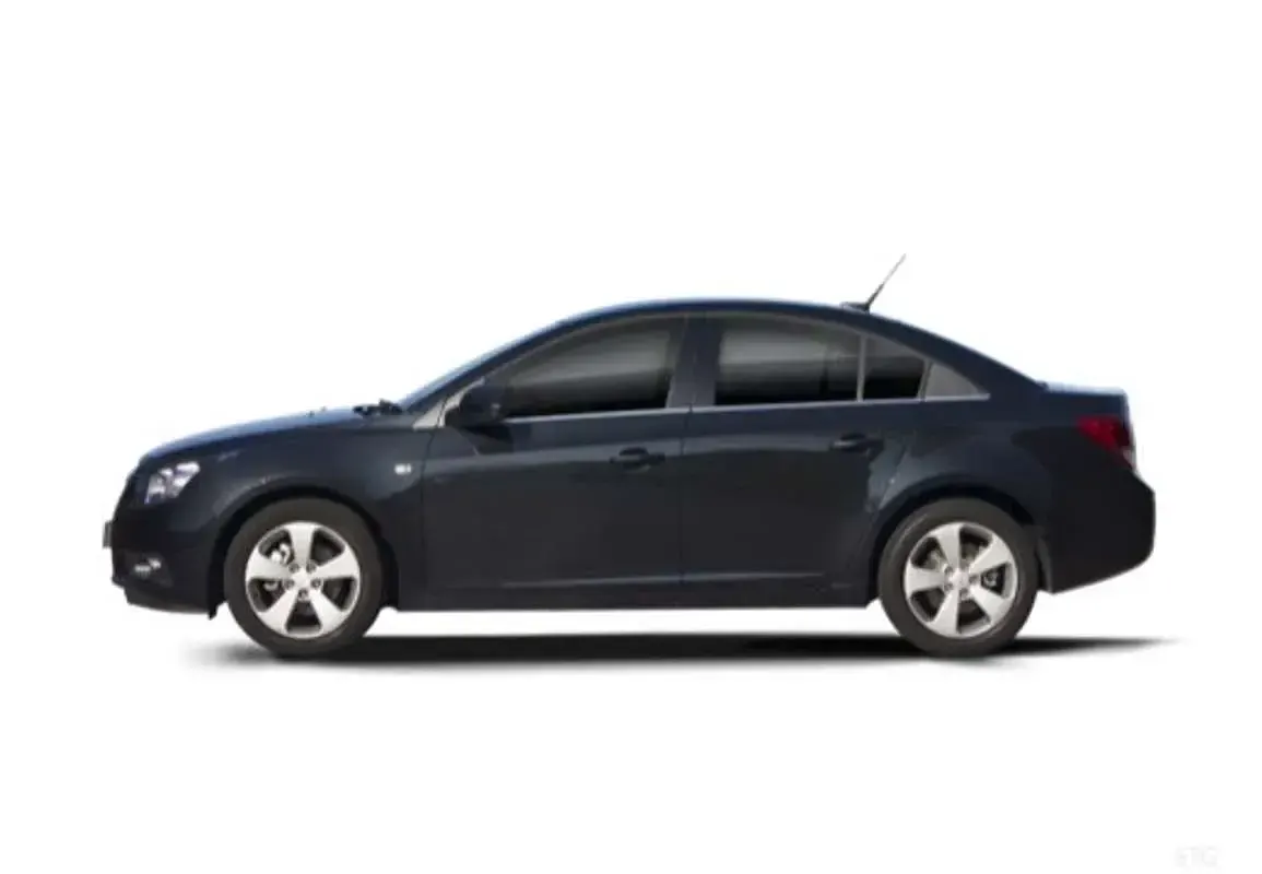 Usado Chevrolet Cruze LT 150 CV (110 kW) 2010 Negro Utilitario