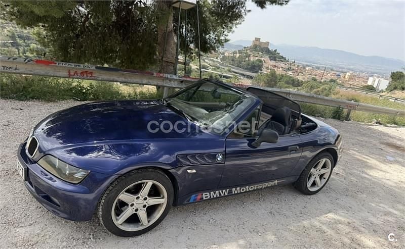Usado BMW Z3 140 CV (102 kW) 1996 Azul Descapotable