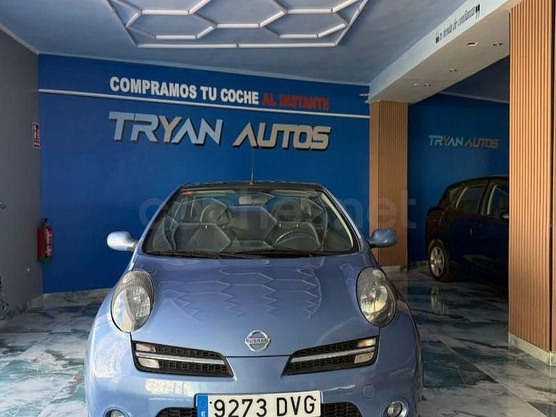 Usado Nissan Micra C+C Tekna+ 110 CV (80 kW) 2005 Azul Descapotable