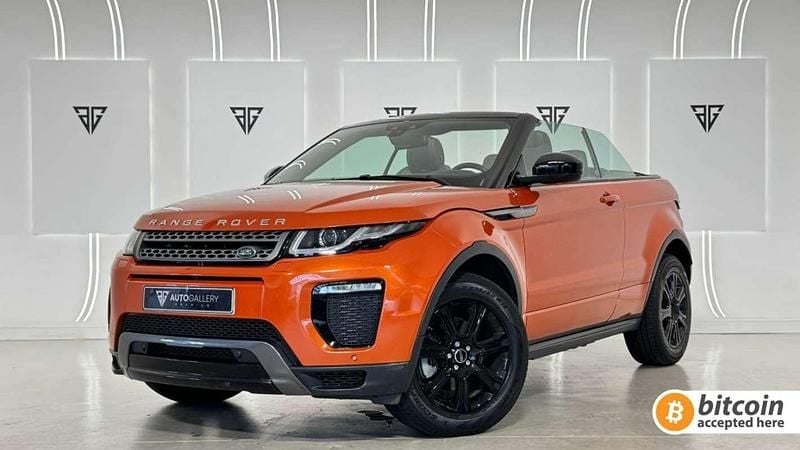 Naranja Usado 2018 Land Rover Range Rover evoque Dynamic Descapotable | 36.990 € (Precio justo) - Imagen 1/4