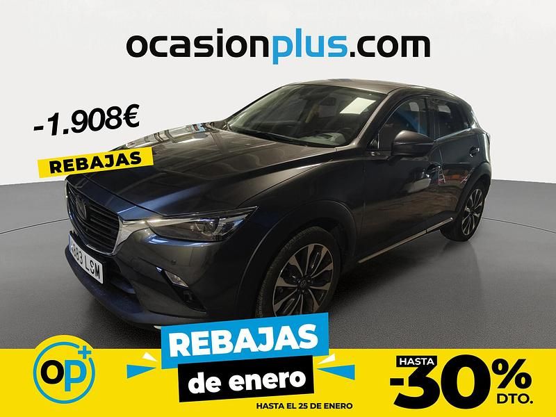 Gris Usado 2021 Mazda CX-3 SUV | 20.990 € (Un poco caro) - Imagen 1/4