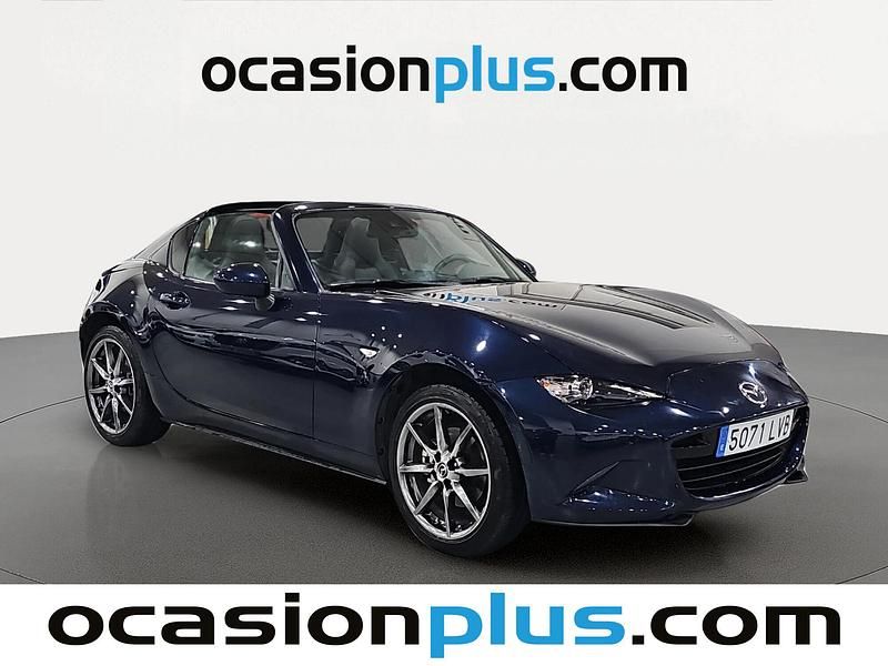Usado Mazda MX5 184 CV (135 kW) 2021 Azul Descapotable