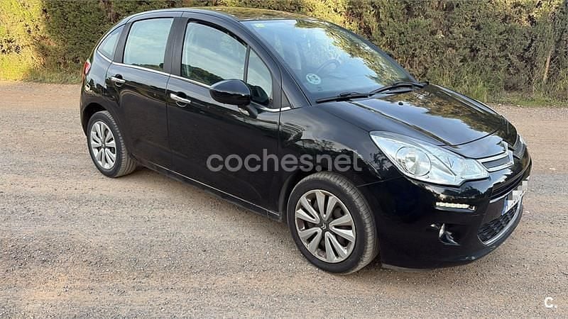 Usado Citroën C3 92 CV (67 kW) 2015 Negro Berlina