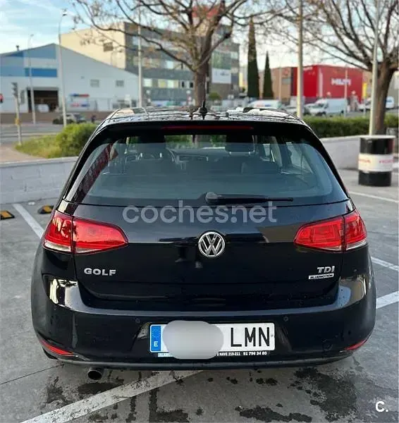 Usado VW Golf VII Business 110 CV (80 kW) 2016 Negro Berlina