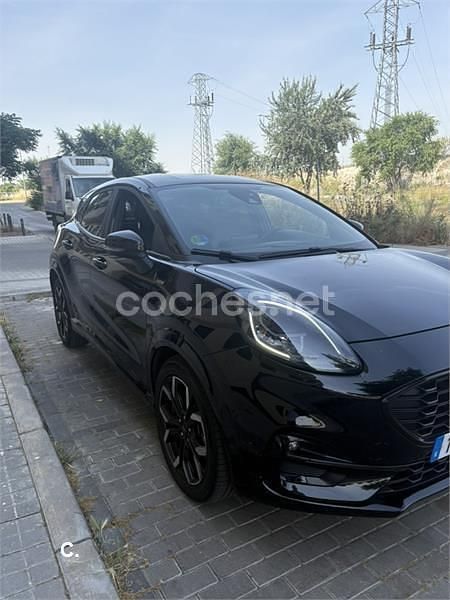 Negro Usado 2022 Ford Puma ST-Line X SUV | 19.000 € (Precio justo) - Imagen 1/3