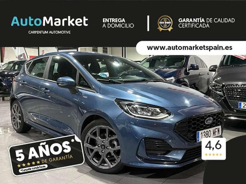 Azul Usado 2023 Ford Fiesta ST-Line Utilitario | 12.900 € (Buen precio) - Imagen 1/4