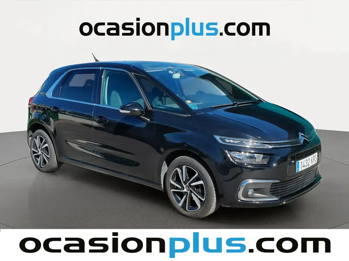Usado Citroën C4 SpaceTourer Feel 131 CV (96 kW) 2018 Negro Monovolumen