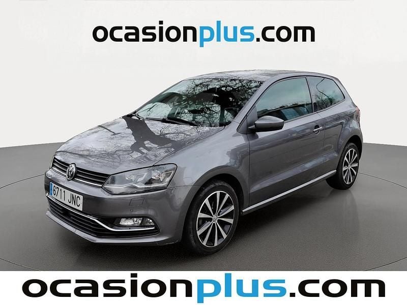 Usado VW Polo Sportline 90 CV (66 kW) 2016 Gris Utilitario