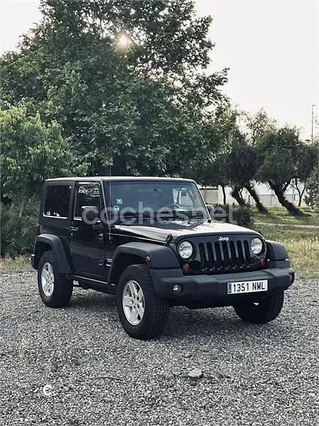 Usado Jeep Wrangler Unlimited Sport 177 CV (130 kW) 2009 Negro SUV