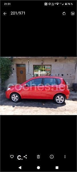 Rojo Usado 2008 Chevrolet Aveo LS Berlina | 3200 € (Precio justo) - Imagen 1/3