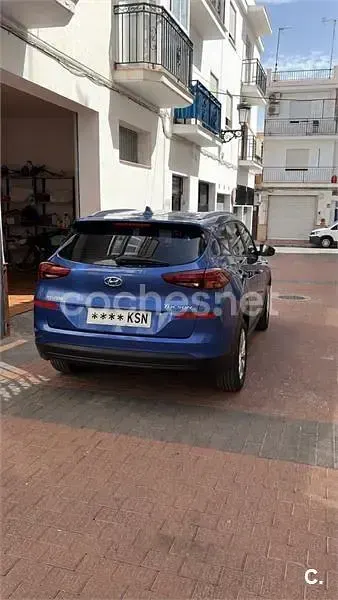 Usado Hyundai Tucson 132 CV (97 kW) 2018 Azul SUV