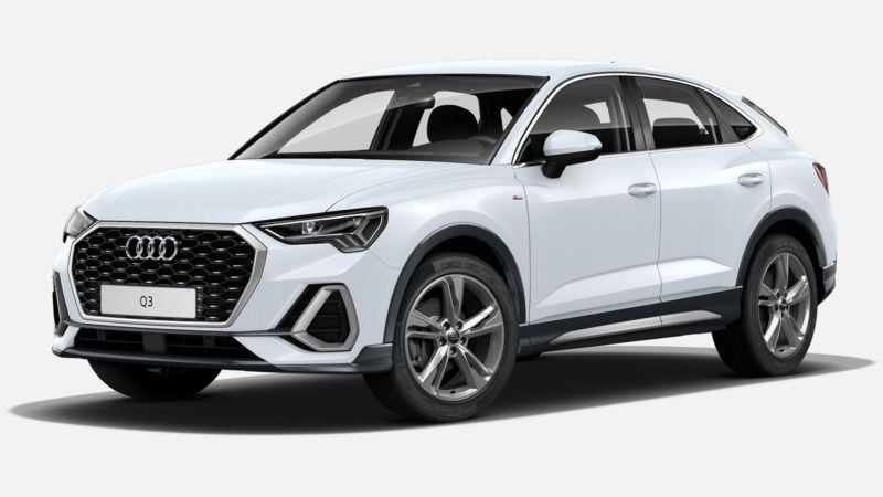 Blanco Usado 2020 Audi Q3 Sportback S-Line SUV | 37.900 € (Precio justo) - Imagen 1/4