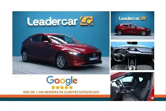 Usado Mazda 3 116 CV (85 kW) 2019 Rojo Berlina