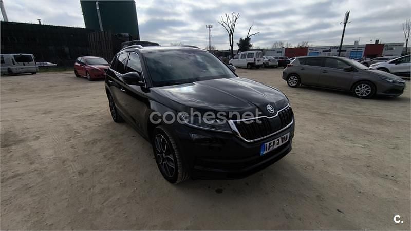 Usado Skoda Kodiaq Style 150 CV (110 kW) 2021 Negro SUV
