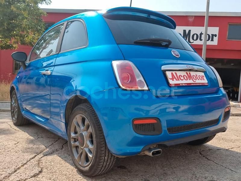 Usado Fiat 500 Pop 69 CV (50 kW) 2016 Azul Berlina