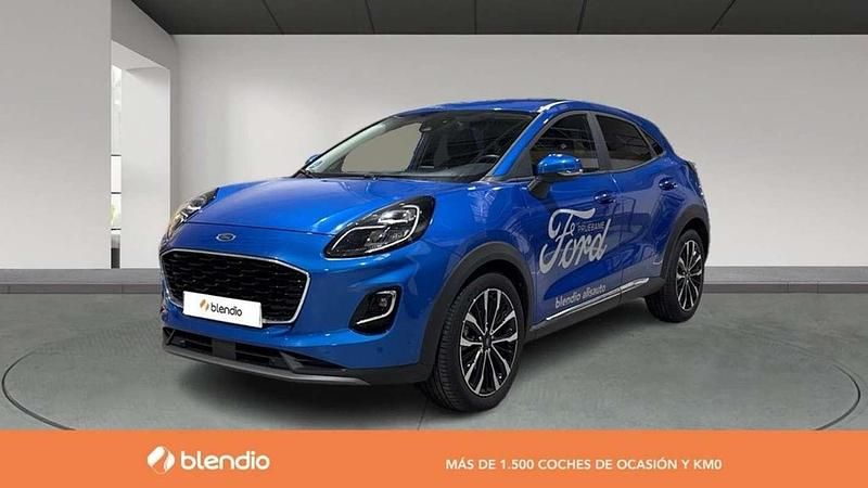 Azul Usado 2023 Ford Puma Titanium X Berlina | 20.990 € (Precio justo) - Imagen 1/4