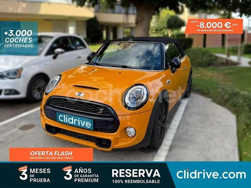 Usado Mini Cooper SD Cabriolet 170 CV (125 kW) 2016 Naranja Descapotable