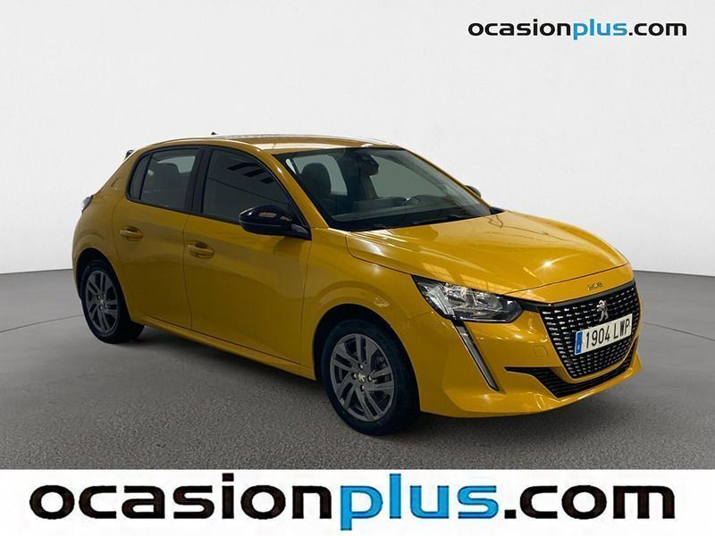 Usado Peugeot 208 Active 100 CV (73 kW) 2022 Amarillo Utilitario