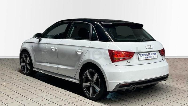 Usado Audi A1 Sportback S-Line 95 CV (69 kW) 2016 Blanco Utilitario