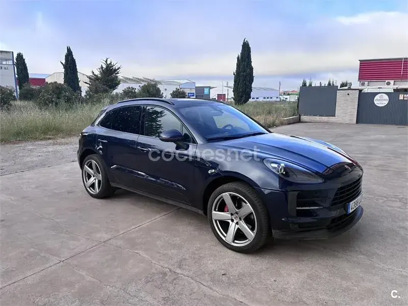 Usado Porsche Macan 245 CV (180 kW) 2021 Azul SUV