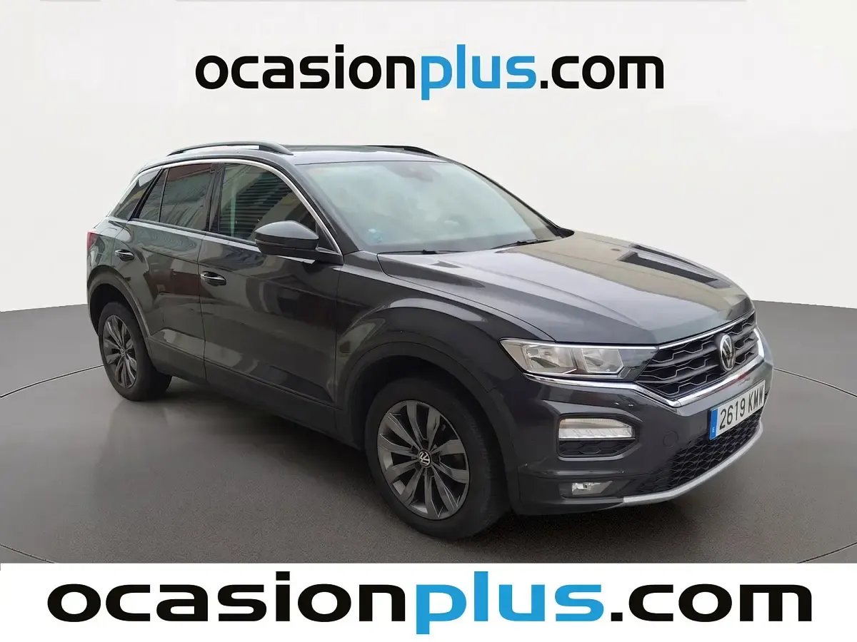 Usado VW T-Roc Advance 110 CV (80 kW) 2021 Gris SUV