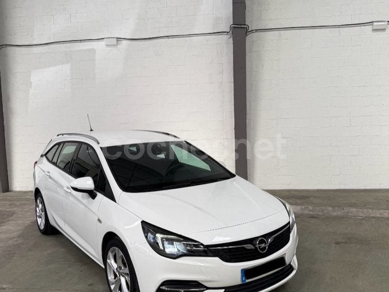 Brugt Opel Astra Dynamic 110 HK (80 kW) 2020 Hvid Stationcar