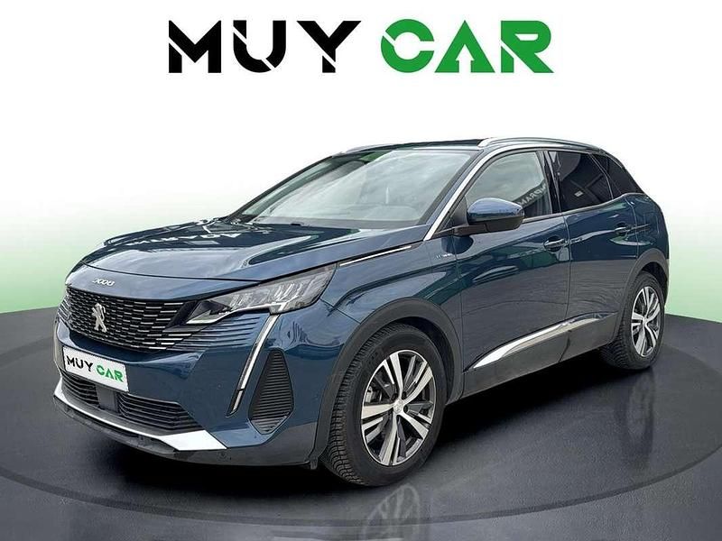 Usado Peugeot 3008 Allure 225 CV (165 kW) 2021 Azul SUV