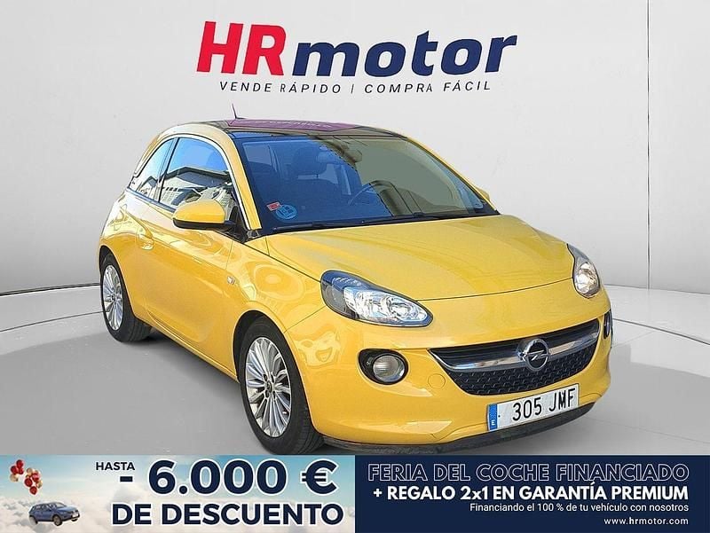 Amarillo Usado 2016 Opel Adam Glam Utilitario | 9490 € (Precio justo) - Imagen 1/4