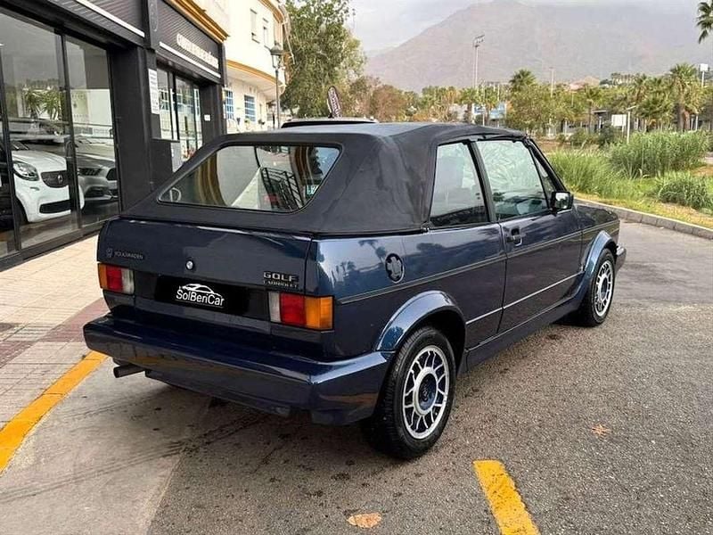 Usado VW Golf Cabriolet 111 CV (81 kW) 1991 Azul Descapotable