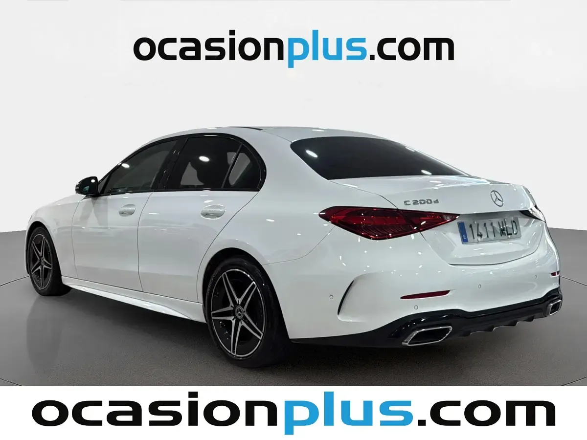 Usado Mercedes C200 AMG 163 CV (119 kW) 2023 Blanco Berlina