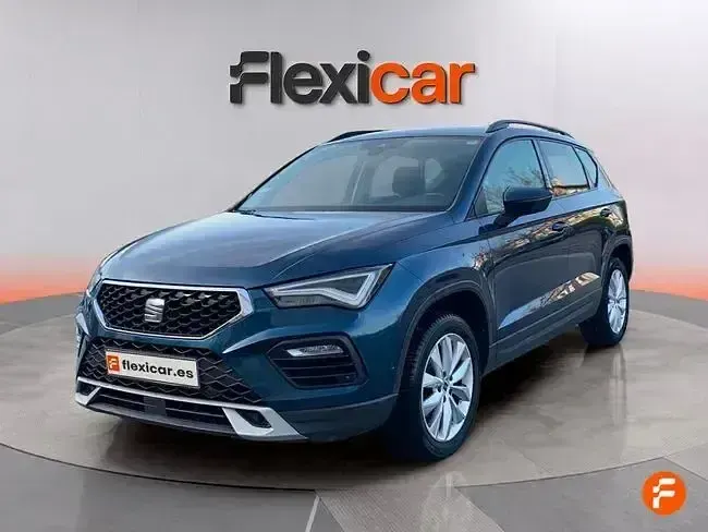 Usado Seat Ateca Style 110 CV (80 kW) 2021 Azul SUV
