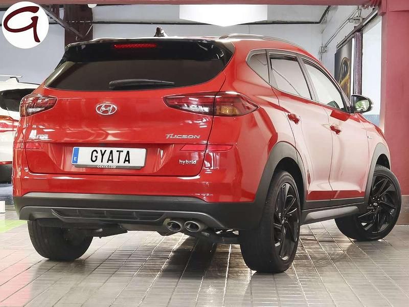 Usado Hyundai Tucson N Line 136 CV (100 kW) 2020 Rojo SUV
