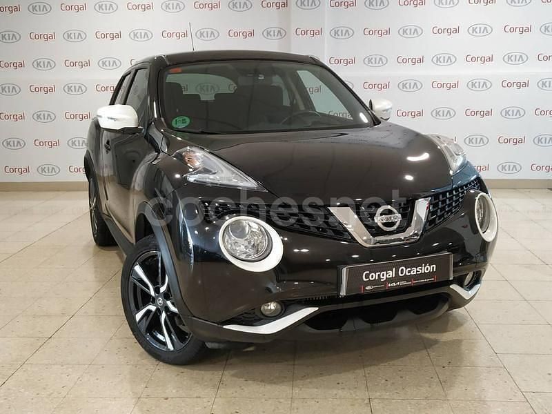 Negro Usado 2018 Nissan Juke Tekna SUV | 18.750 € - Imagen 1/4