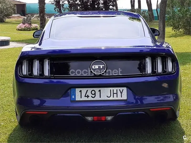 Usado Ford Mustang GT 418 CV (307 kW) 2015 Azul Coupe