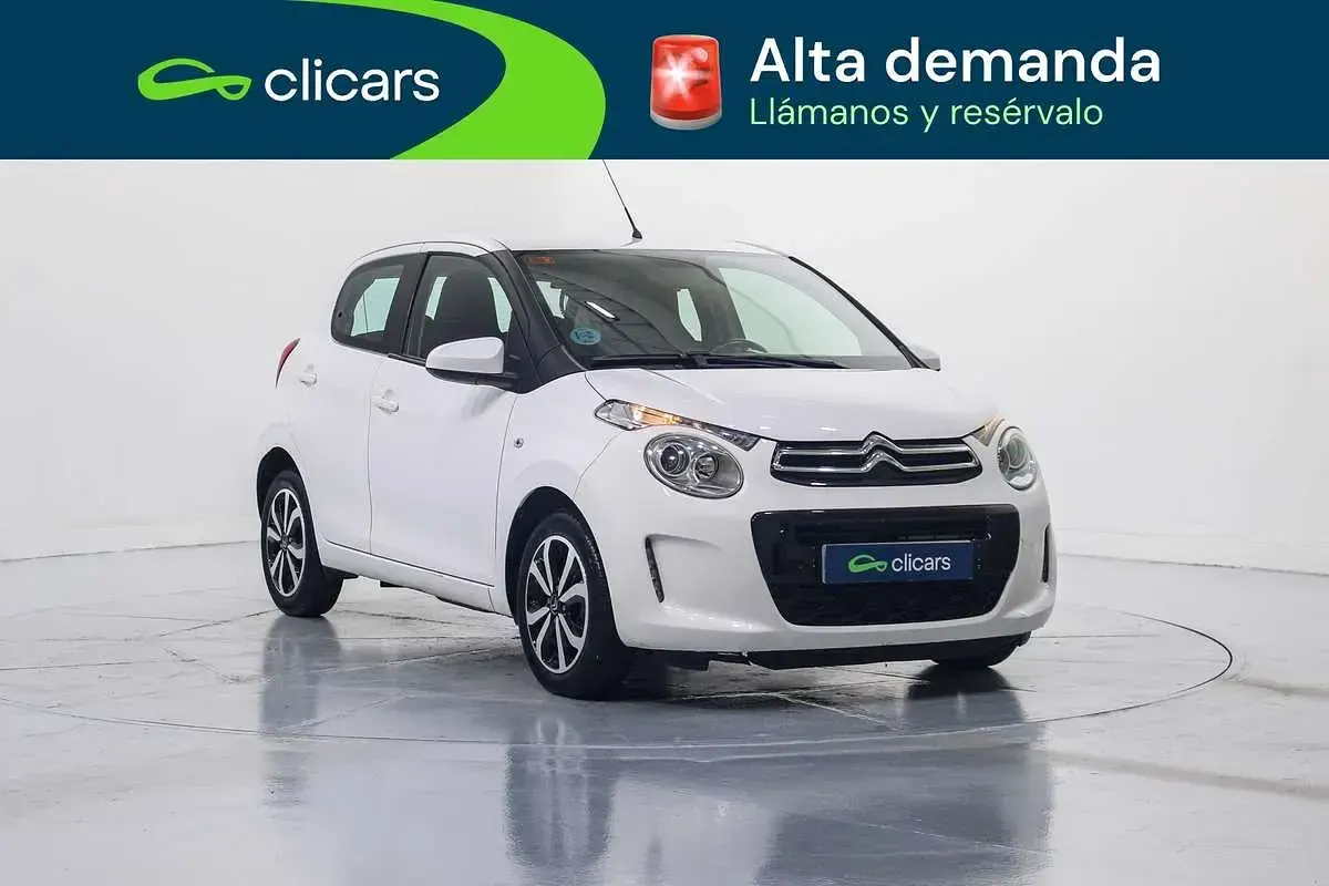 Usado Citroën C1 72 CV (52 kW) 2021 Blanco Utilitario