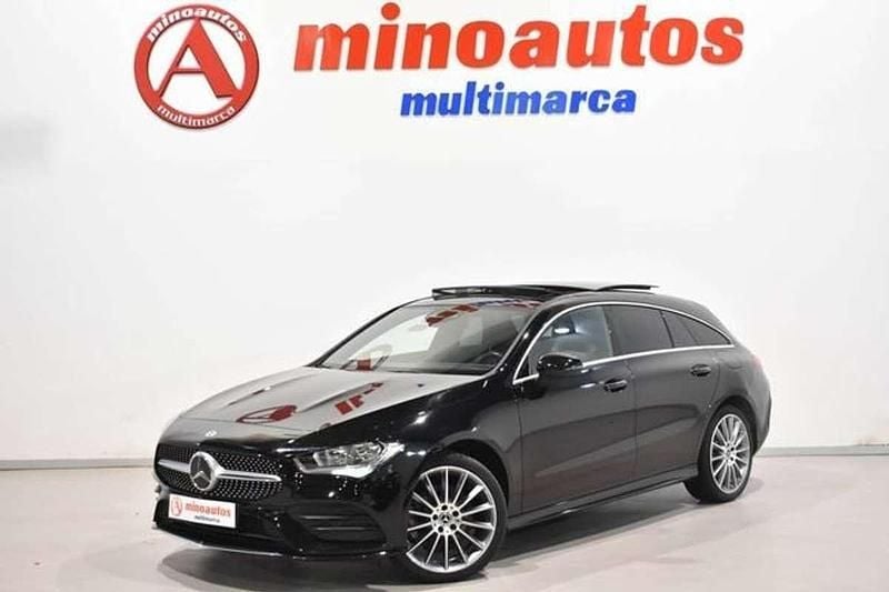Usado Mercedes CLA250 Shooting Brake AMG line 211 CV (155 kW) 2023 Negro Familiar