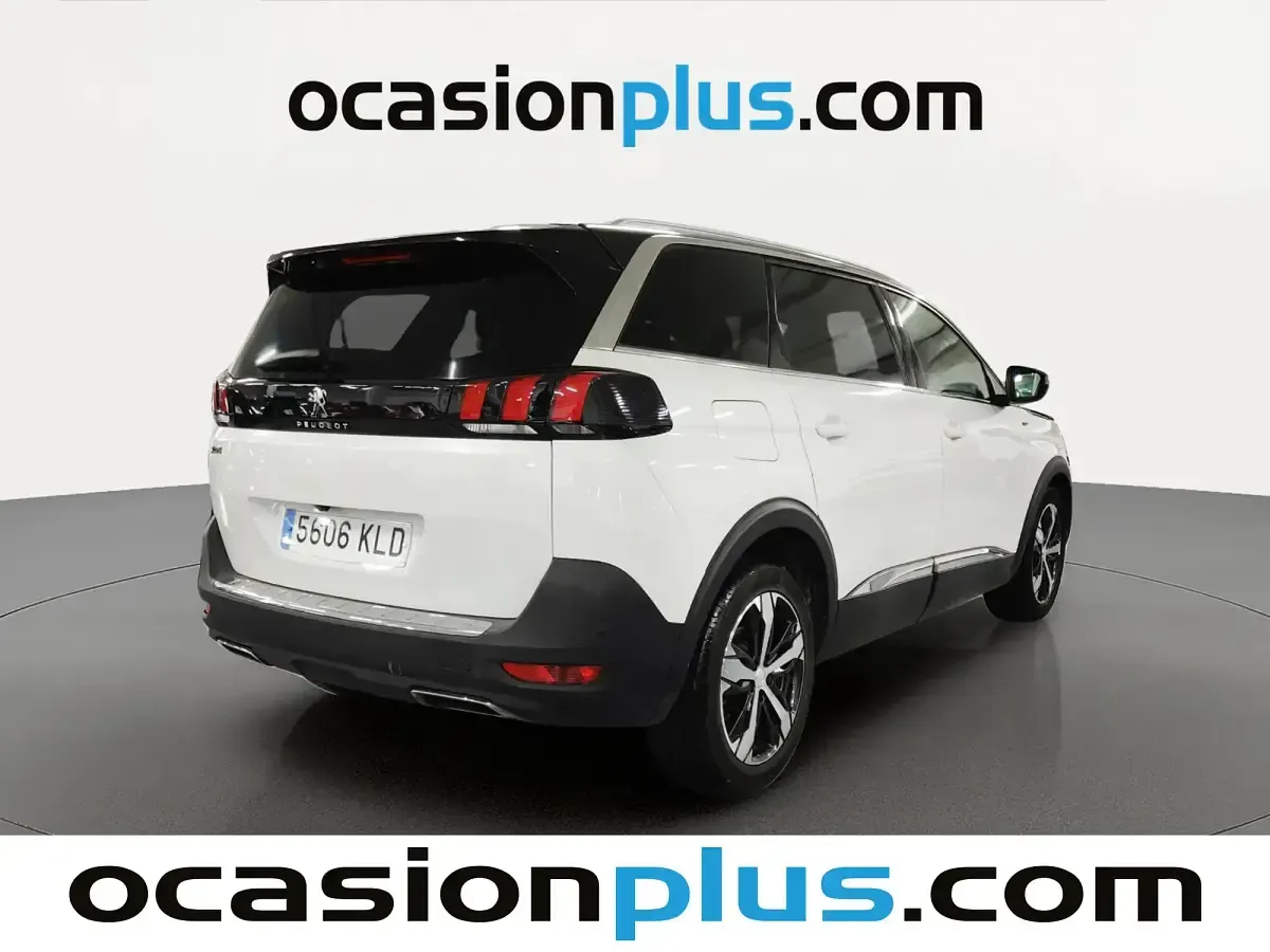 Usado Peugeot 5008 GT-line 180 CV (132 kW) 2018 Blanco SUV