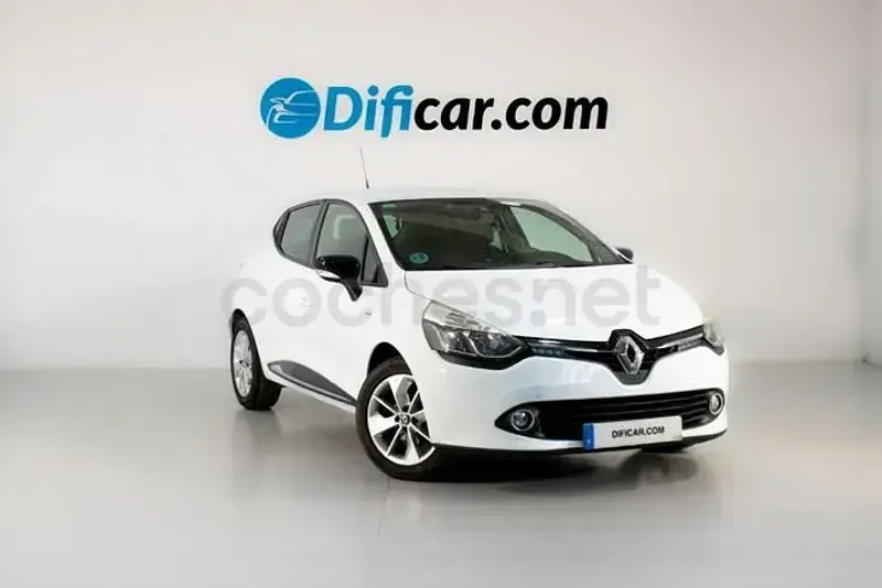Usado Renault Clio IV LIMITED 75 CV (55 kW) 2015 Blanco Berlina