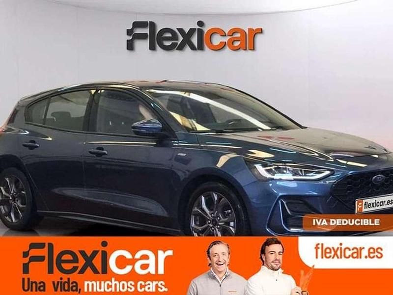 Usado Ford Focus ST-Line 125 CV (91 kW) 2023 Azul Berlina