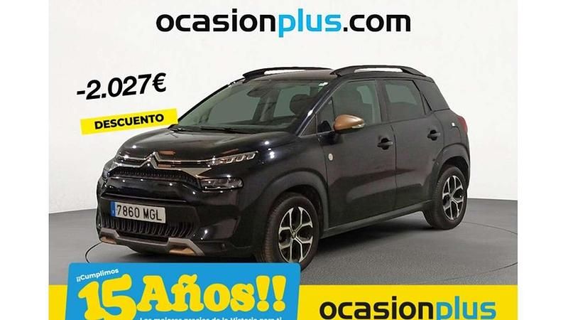 Negro Usado 2023 Citroën C3 Aircross SUV | 13.858 € (Super precio) - Imagen 1/4