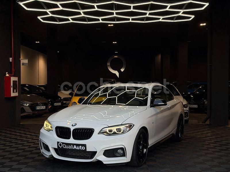 Usado BMW 218 150 CV (110 kW) 2017 Blanco Coupe