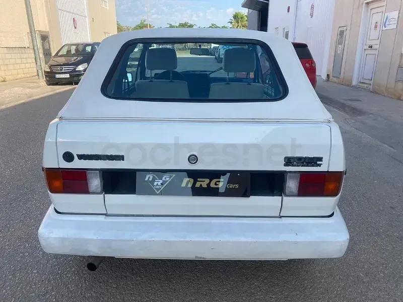 Usado VW Golf Cabriolet 112 CV (82 kW) 1988 Blanco Descapotable