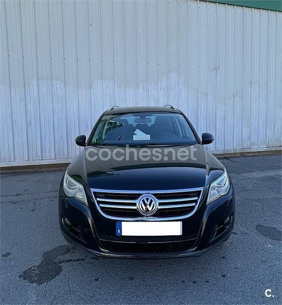 Negro Usado 2009 VW Tiguan Sport SUV | 6250 € (Precio justo) - Imagen 1/4